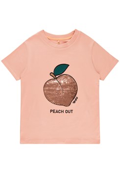 The New Feach SS Tee - Peach Beige